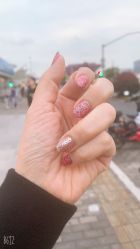 -手牵手美甲