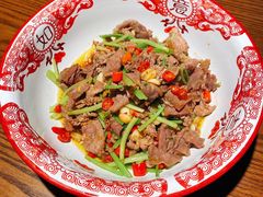 菜籽油炒衡东黄牛肉-老湘村·湖南土菜(天河维多利店)