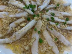 蒜蓉粉丝蒸沙虫-覃记海鲜美食餐厅