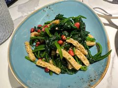 菠菜面筋-阿里疆Alijiang·丝路美食·异域风情·清真(长楹天街店)