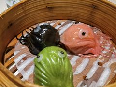 维园三色大虾饺-维园悦谱·海派家常菜(乌鲁木齐南路店)