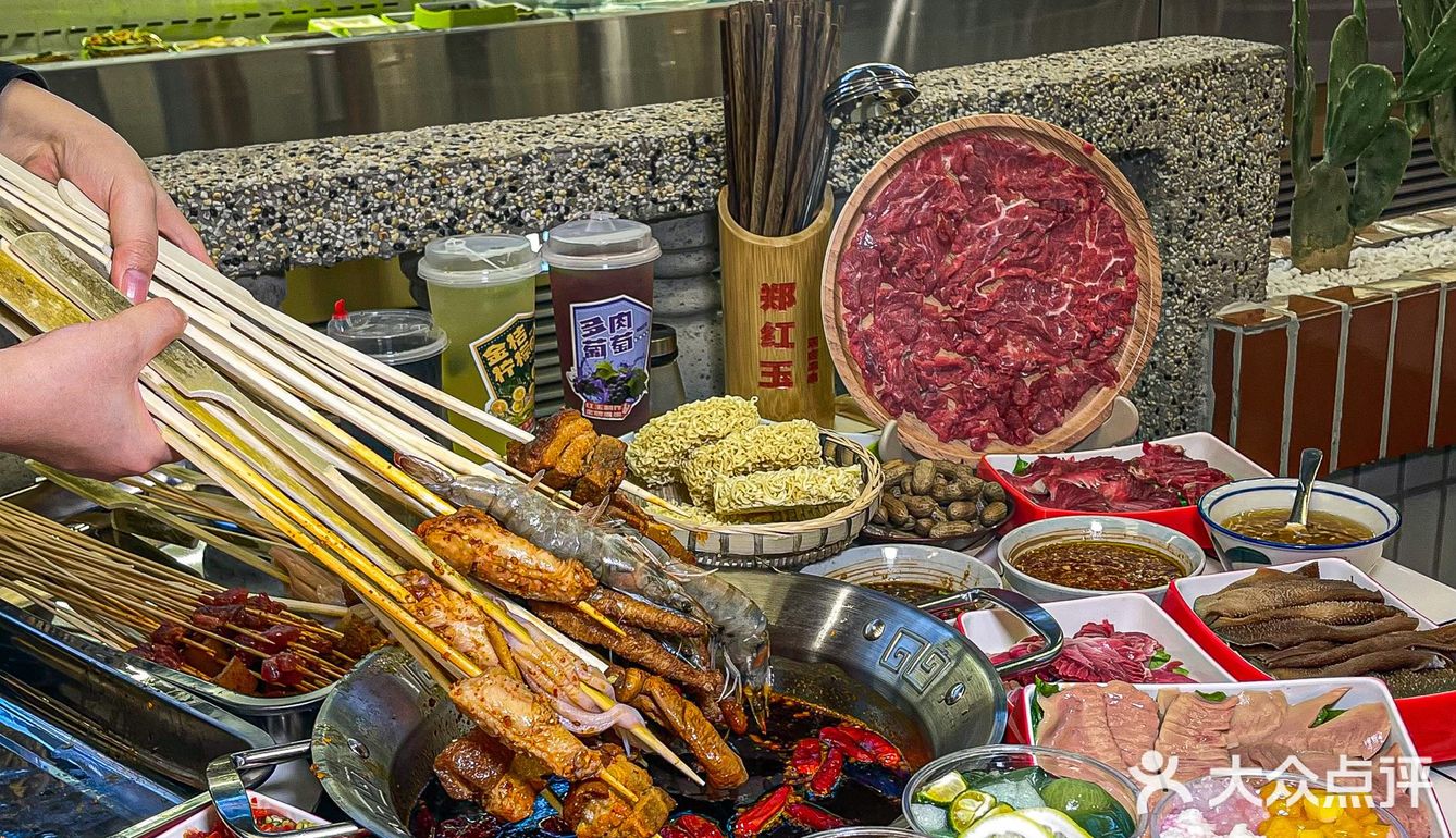 终于来深圳！不愧是成都冰粉☝️的串串店！！
