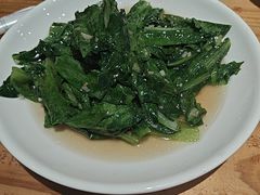炒青菜-斯丹姜母鸭·古法干香(田安南路店)