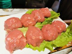 手打牛肉丸-印象三宝潮汕鲜牛肉火锅烤肉(个体大世界店)