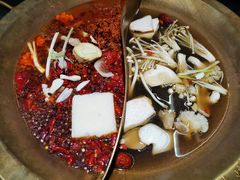 菌汤鸳鸯锅-沸炉重庆老火锅(军事博物馆店)