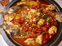 香辣味烤鱼-鸣记脆皮烤鱼·海鲜烤鱼(三八广场店)