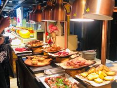 自助取餐区-炉果海鲜自助烤肉主题餐厅(浦沿店)