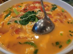番茄煎蛋面-锦水苑川菜馆(风格雅园店)