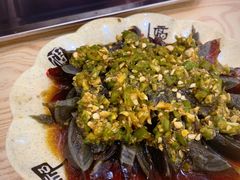青椒皮蛋-江湖万州烤鱼(王子美食城)