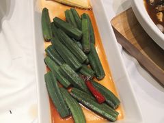 白灼水果秋葵-同庆楼(滨湖万达广场店)