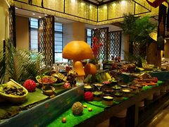 自助取餐区-太原富力万达文华酒店·美食汇西餐厅