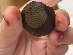 厄瓜多尔黑巧松露形夹心巧克力-Laderach 莱德拉(上海环贸iapm店)