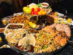 蒜蓉扇贝-日进一片海.生腌海鲜火锅.宵夜烧烤(三里屯总店)
