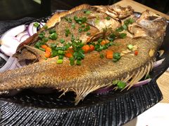 香烤海鲈鱼-蜜桃餐厅·古运河畔(南下塘店)