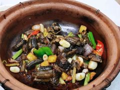 支竹黄鳝煲-天宝食坊·啫啫煲大排档(西华路店)