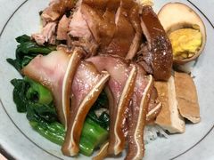 狮头牌鹅肉拼猪耳饭-狮头牌卤味研究所·卤味饭(花城汇南区店)