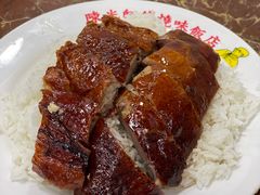 黑椒烧鸭烧鹅双拼饭-陈光记烧腊店(罗保博士街店)