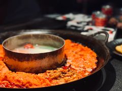 渝涯纯牛油豆花锅底-渝涯重庆豆花老火锅(中赢国际店)