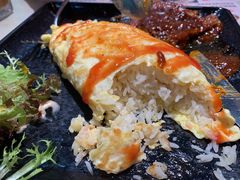 热销黑椒牛扒蛋包饭-阿飛冰室(下沙店)