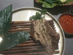 -草家酱蟹炭火烤肉店(珲春南路一店)