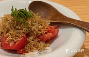 Dried Anchovy and Tomato Salad