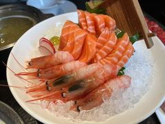 -海上明月海鲜火锅 鲜切牛肉