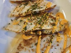 烤肉泡菜馅饼-包装马车·韩国料理·포장마차