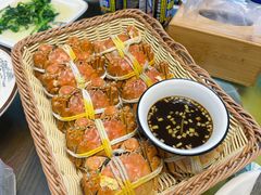 -七的湖·晚芳亭·阳澄湖农家菜·大闸蟹(莲花岛店)