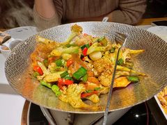 干锅手撕包菜-老阿爸鲜鱼土菜(独墅湖店)