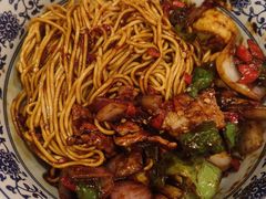 鲜切牛肉虾仁拌面-王繁星面馆(西安熙地港店)