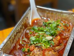 锡纸香辣猪脑-丹东特色烤肉(学府路一部店)