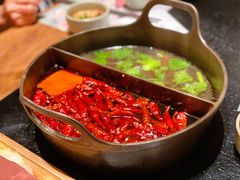 草本鸳鸯锅-盡膳口福跷脚牛肉火锅(晶耀前滩店)