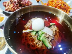 荞麦冷面-草家酱蟹炭火烤肉店(珲春南路一店)