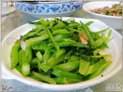 清炒芥蓝-金春禧(英雄山路旗舰店)