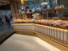 面包甜点陈列柜-木子木水日式烫面包(世界城光谷店)