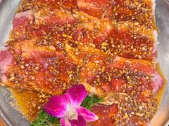 -明洞阿姨·韩式酱蟹烤肉·创意料理(三元桥店)