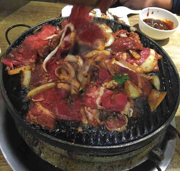 烤肉刘(虎坊桥店)-"烤肉很嫩,味道很赞!今天和朋友一起,大家.