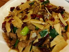 高山笋炒肉-下梅人家土菜馆(历史文化餐厅度假区店)