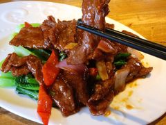 菜心炒牛柳-東舍食唐精品陕菜馆