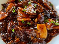 茄子烧年糕-宁波柏悦酒店·钱湖渔港