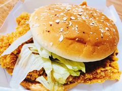 香辣鸡腿堡-肯德基(西稍门店)