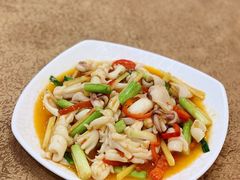 姜葱炒鲜鱿-揭阳钟记小食(福田新村店)