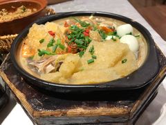 鸡汁三鲜煲-阿英煲(凉城路店)