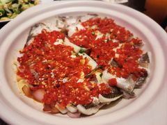 百秒焗鲈鱼-单家老院·院子里的青岛菜(沙子口店)