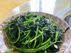 蒜蓉番薯叶-区海鸡场饭店(石壁店)