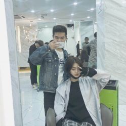 点击看大图 短发-3AM HAIR SALON染发烫发接发