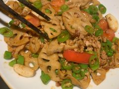 小炒藕片-绿茶餐厅(松江万达店)