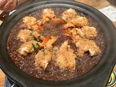 砂锅蒜蓉生焗大虾-破三川·新川菜(静安大融城店)
