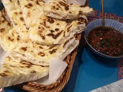 锡伯大饼-一个勺子新疆锡伯主题私房菜(红墙巷49号院店)
