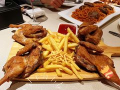 烤鸡翅配薯条-土耳其妈妈